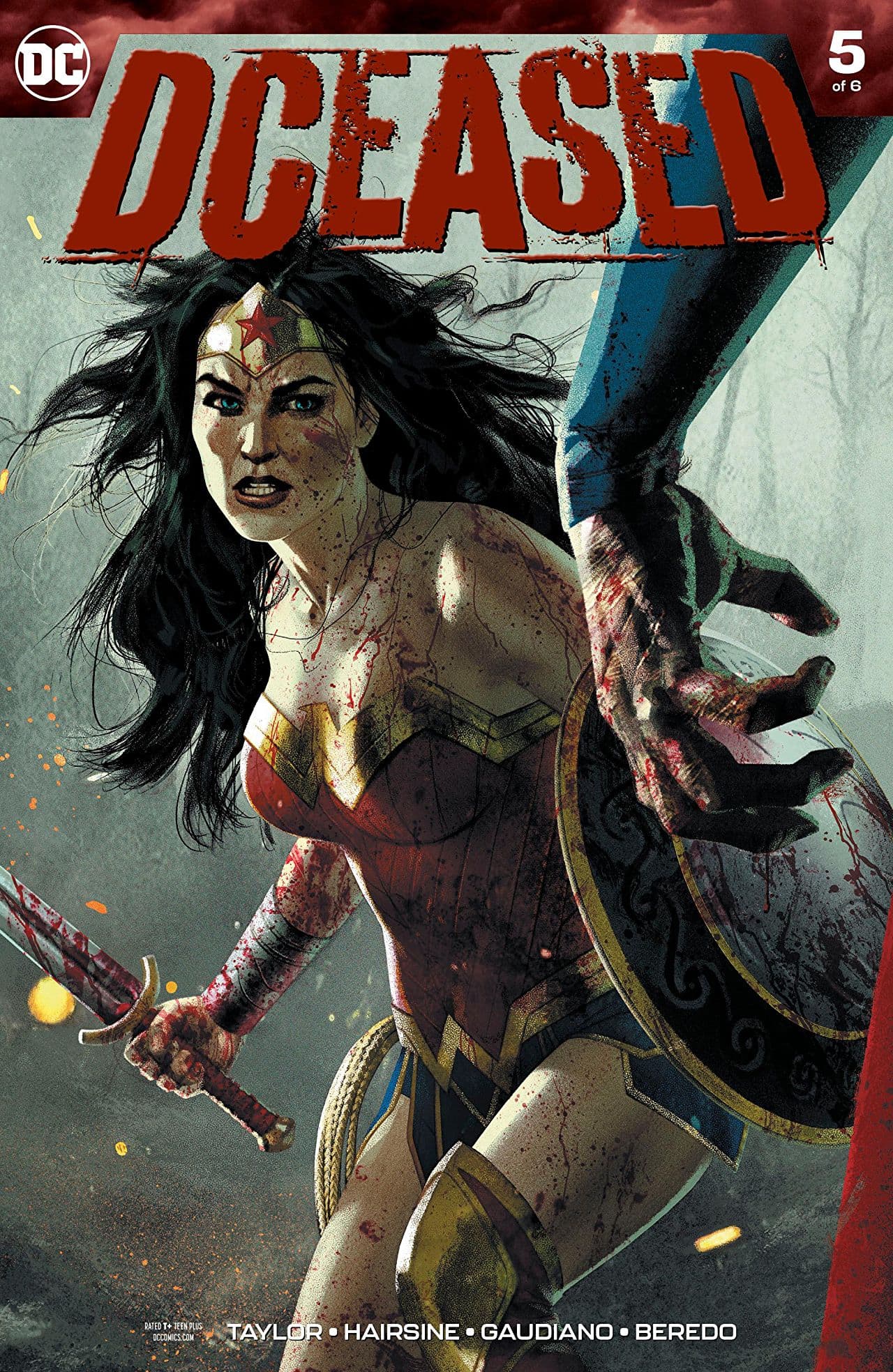 DCeased #5 cover