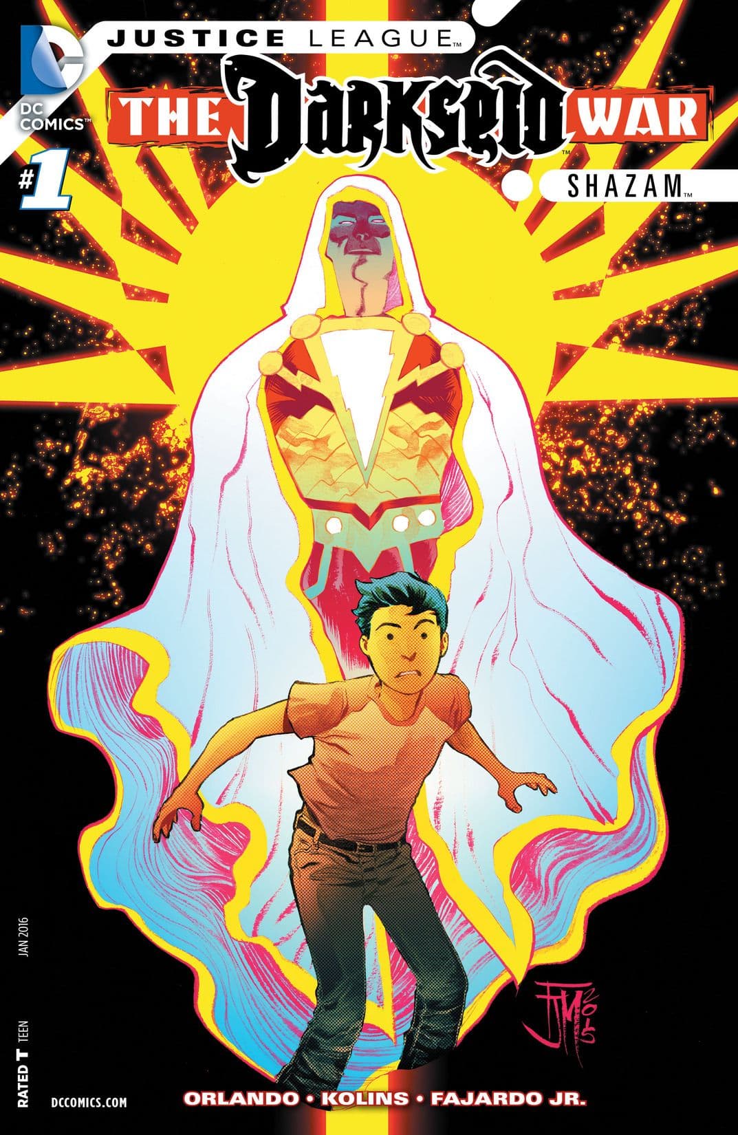 Justice League: Darkseid War: Shazam #1 cover
