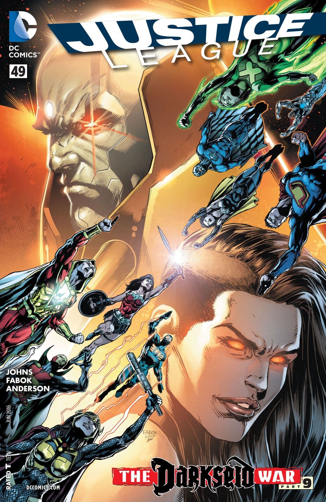 Justice League #49 cover