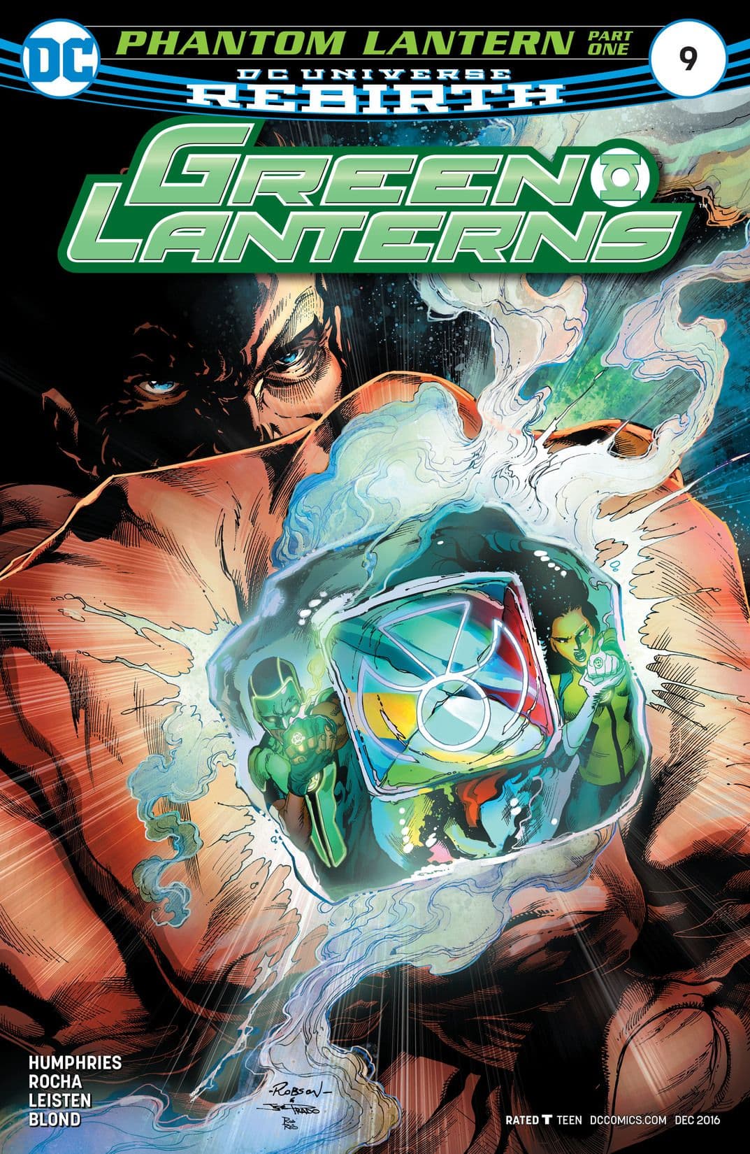 Green Lanterns #9 cover