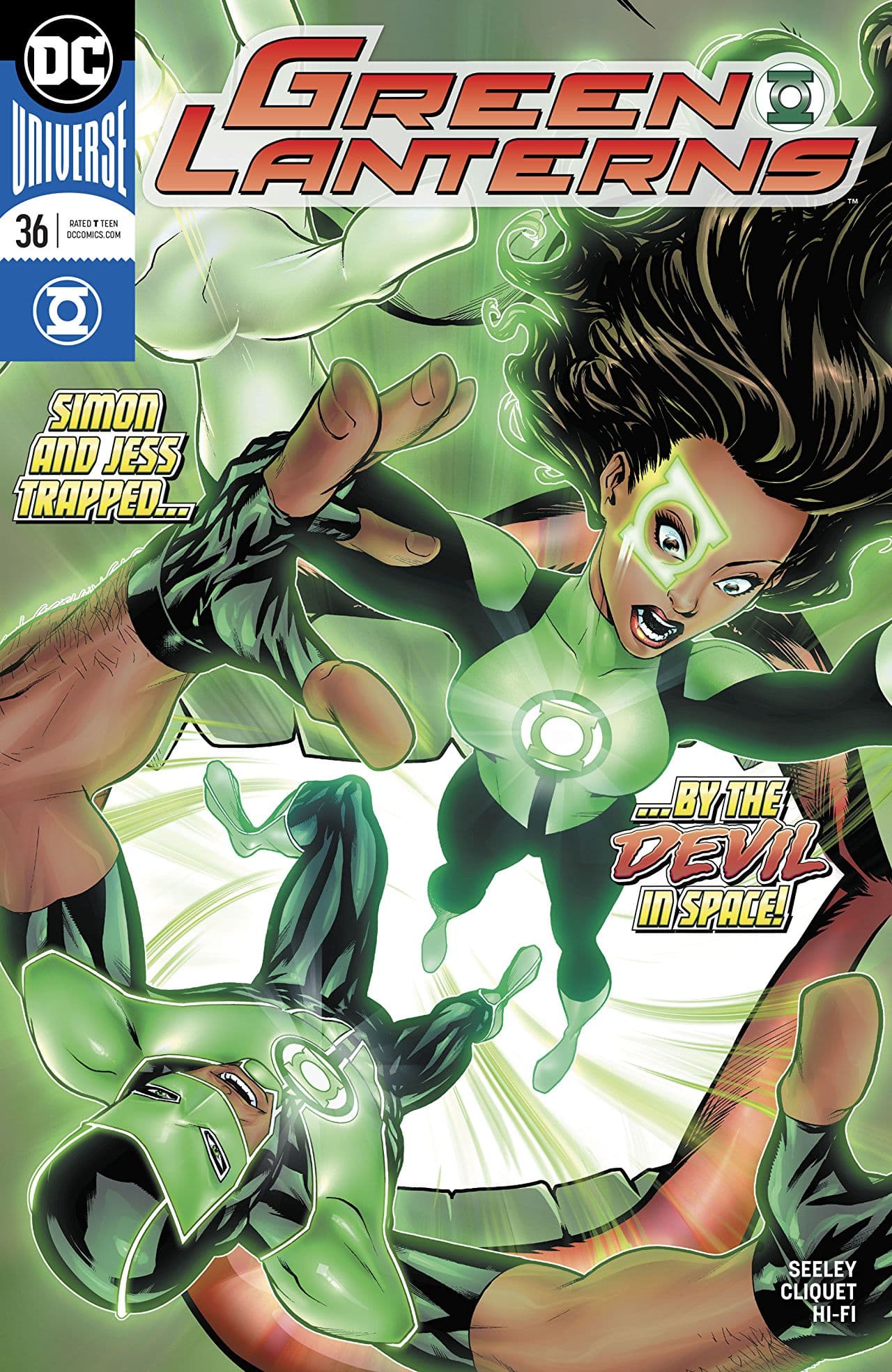 Green Lanterns #36 cover
