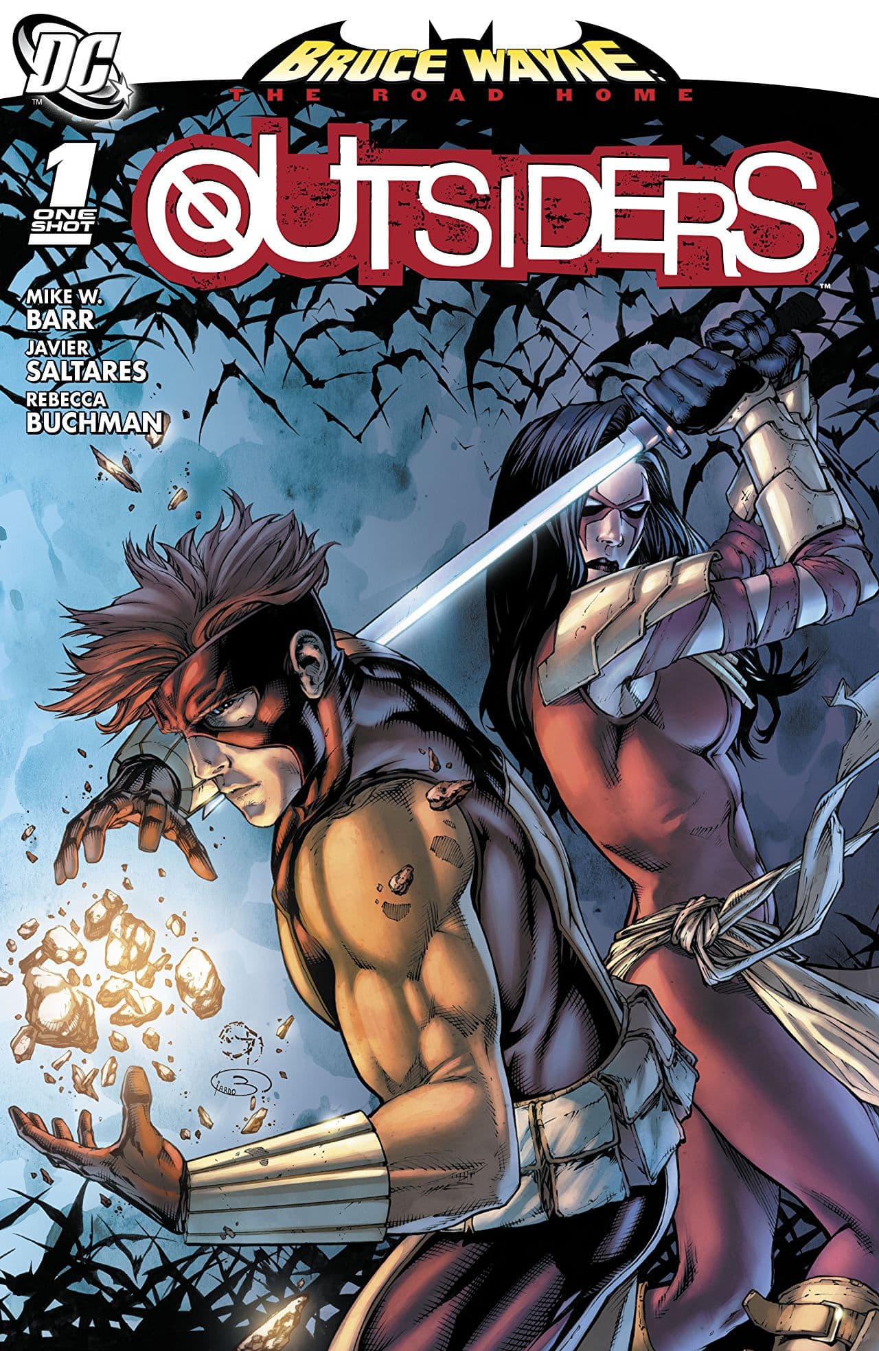 Bruce Wayne: The Road Home: Outsiders #1 cover