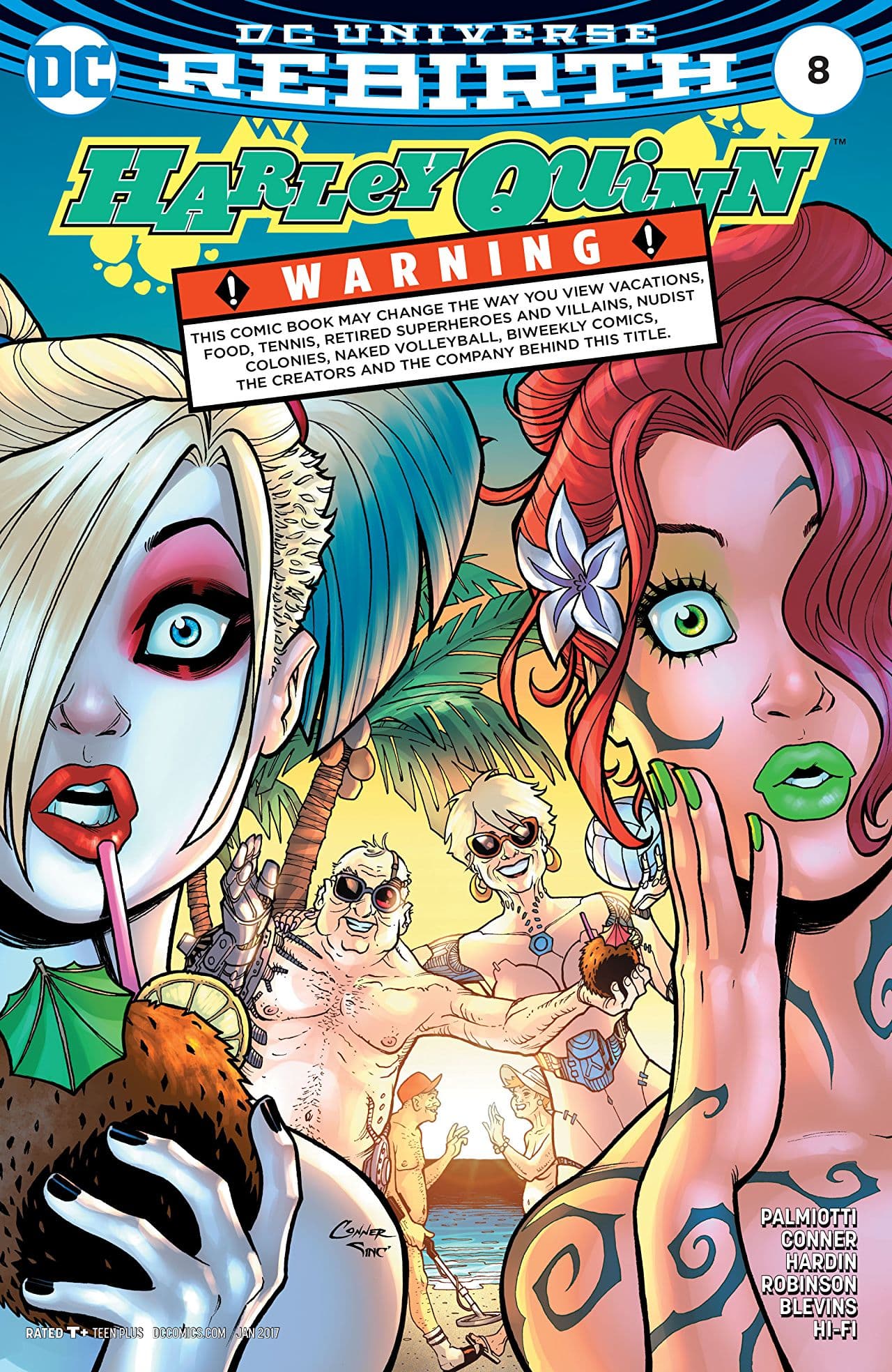 Harley Quinn #8 cover