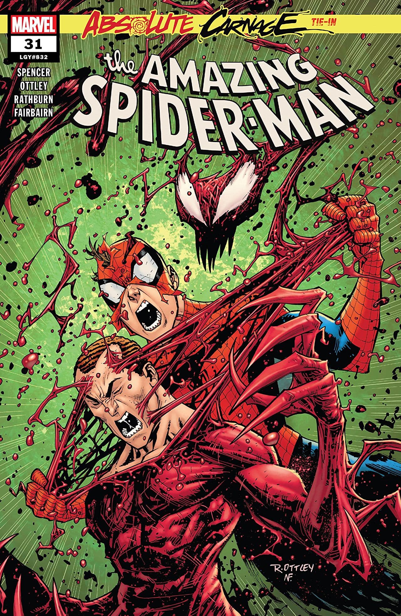 The Amazing Spider-Man #31 cover
