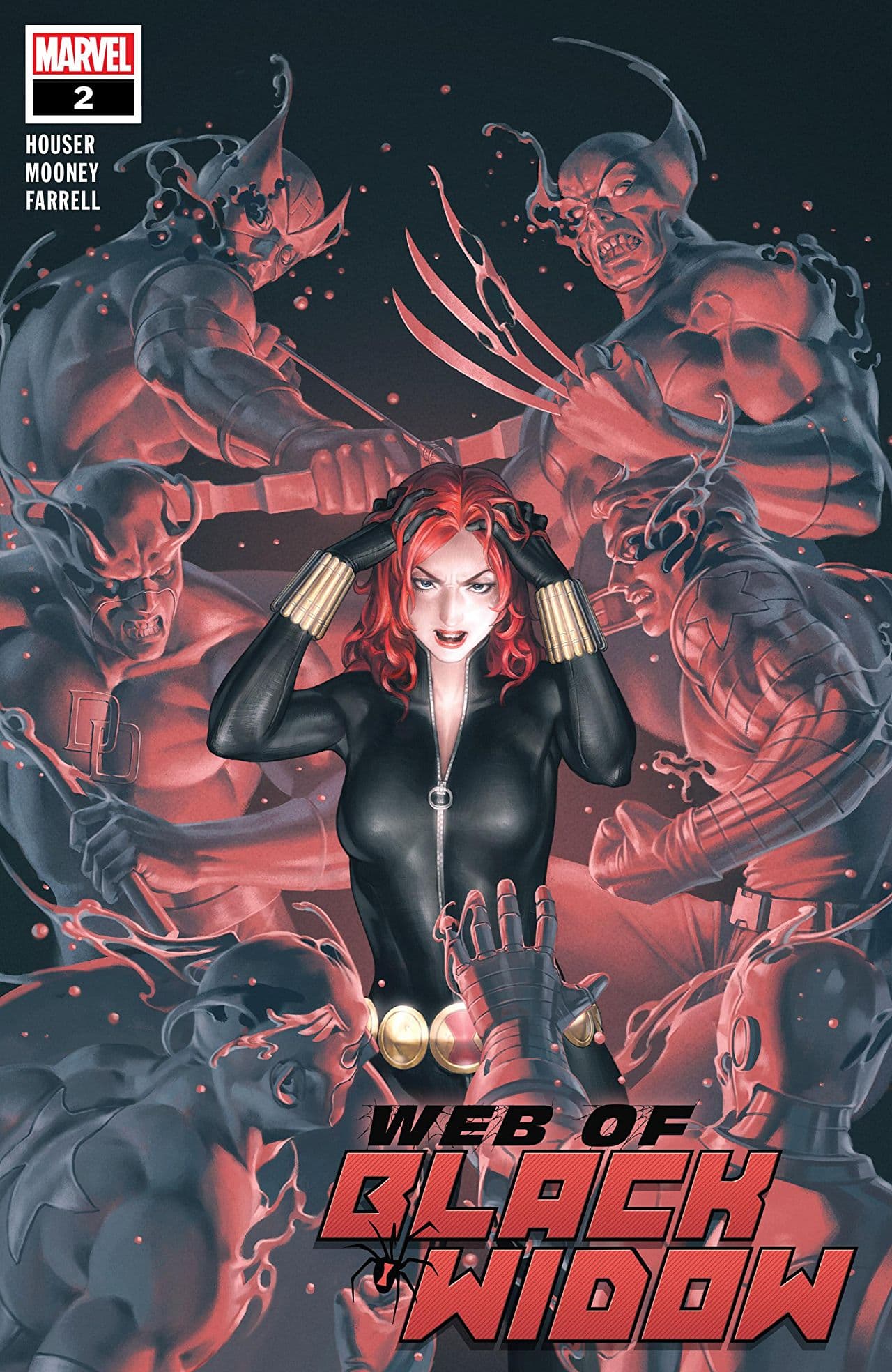 The Web of Black Widow #2 cover