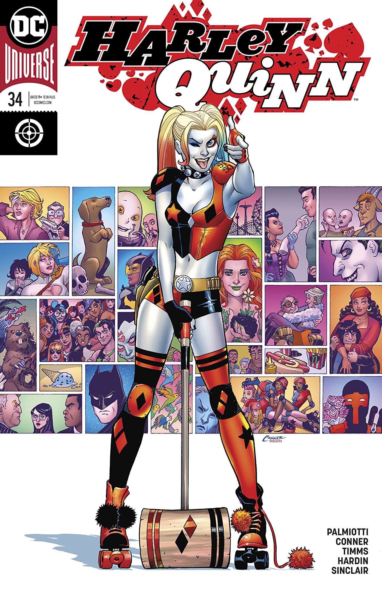 Harley Quinn #34 cover