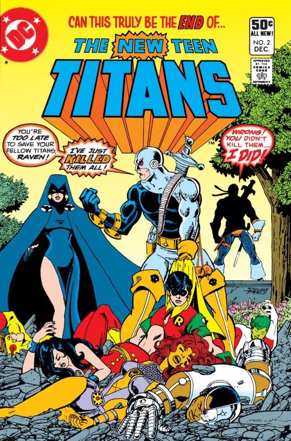 The New Teen Titans #2 cover