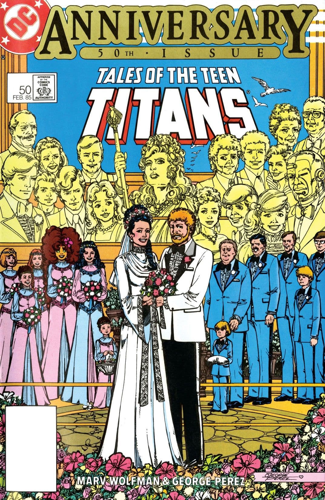 Tales of the Teen Titans #50 cover
