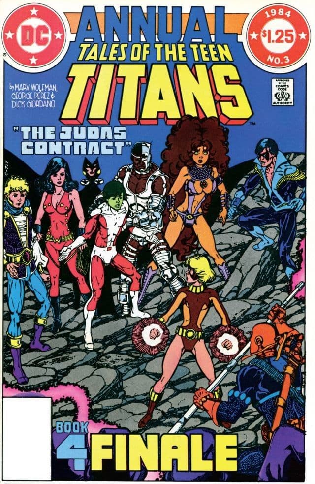 Tales of the Teen Titans Annual #3 cover
