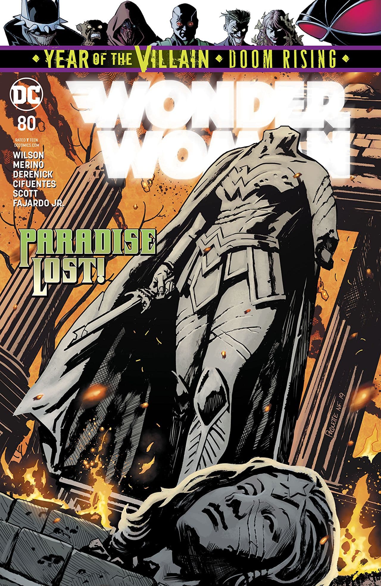 Wonder Woman #80 cover
