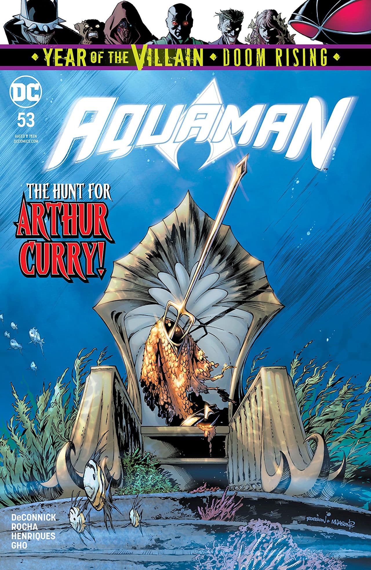 Aquaman #53 cover