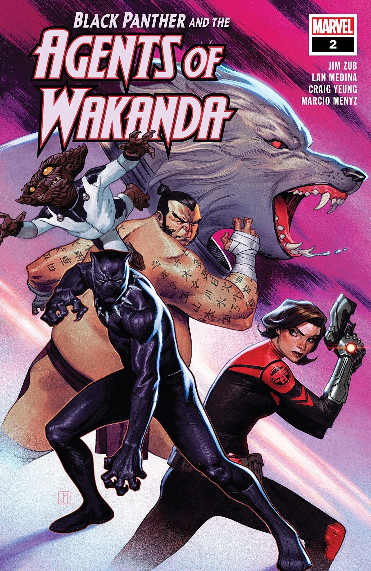 Black Panther and the Agents of Wakanda #2 cover