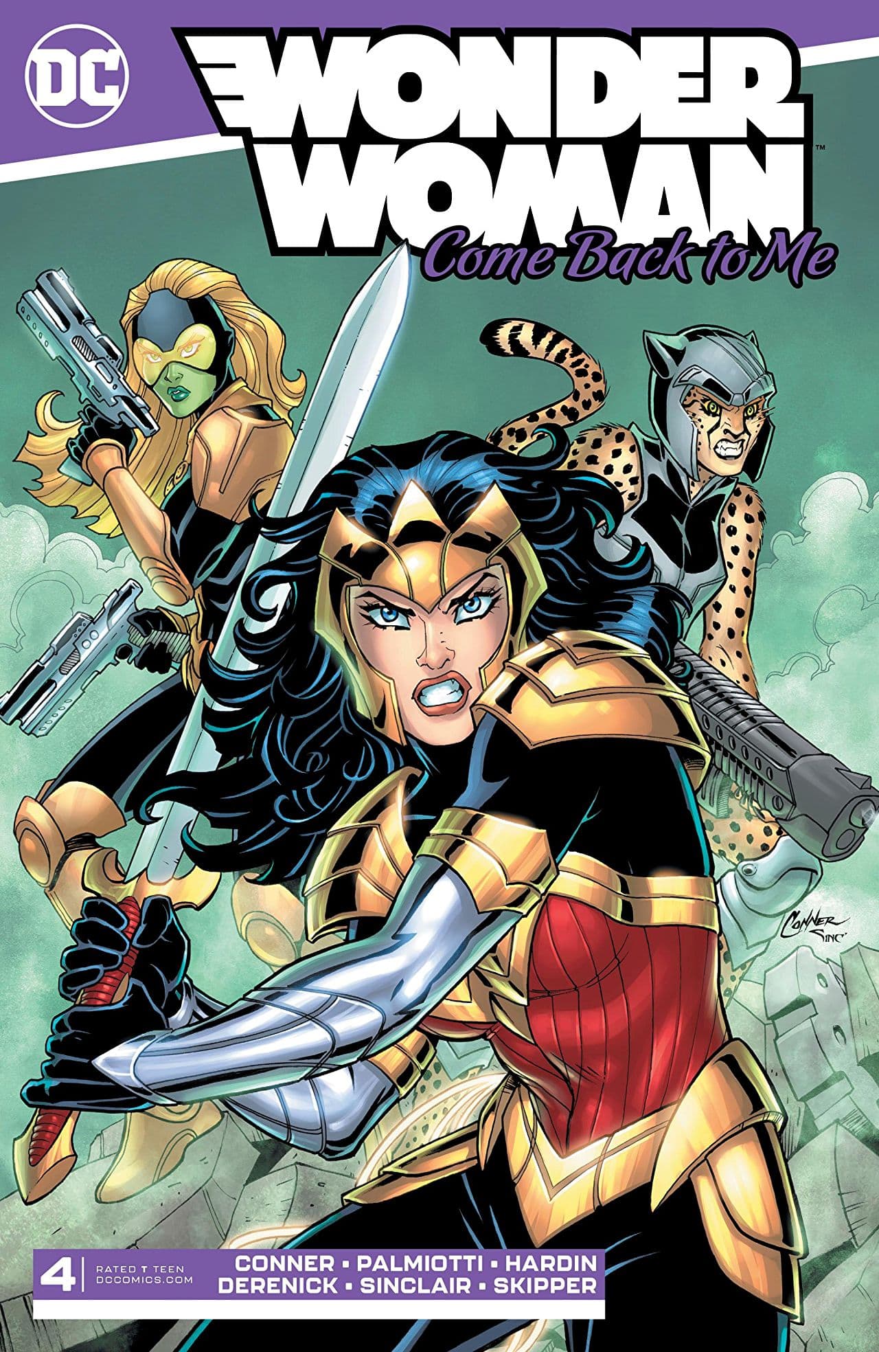 Wonder Woman: Come Back To Me #4 cover
