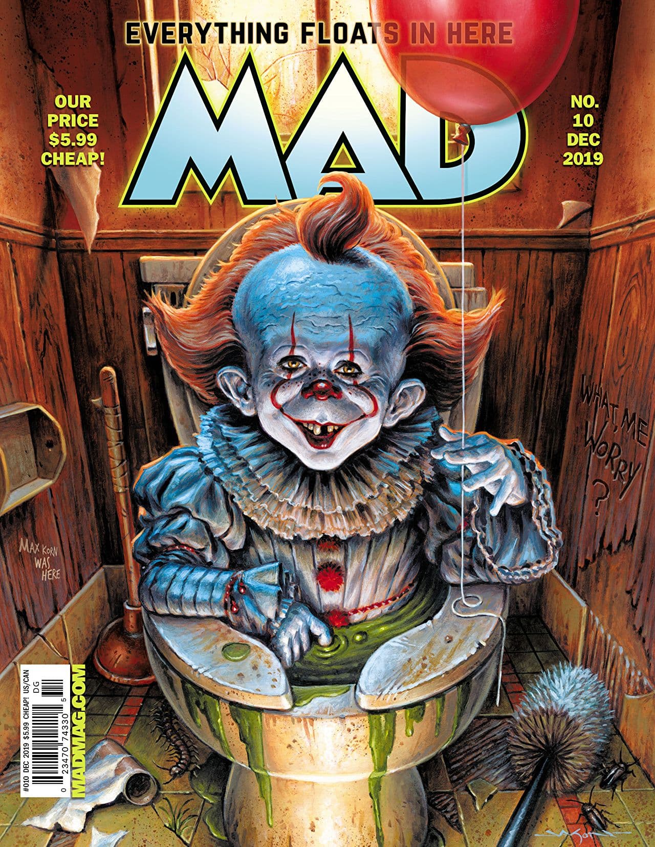 MAD Magazine #10 cover