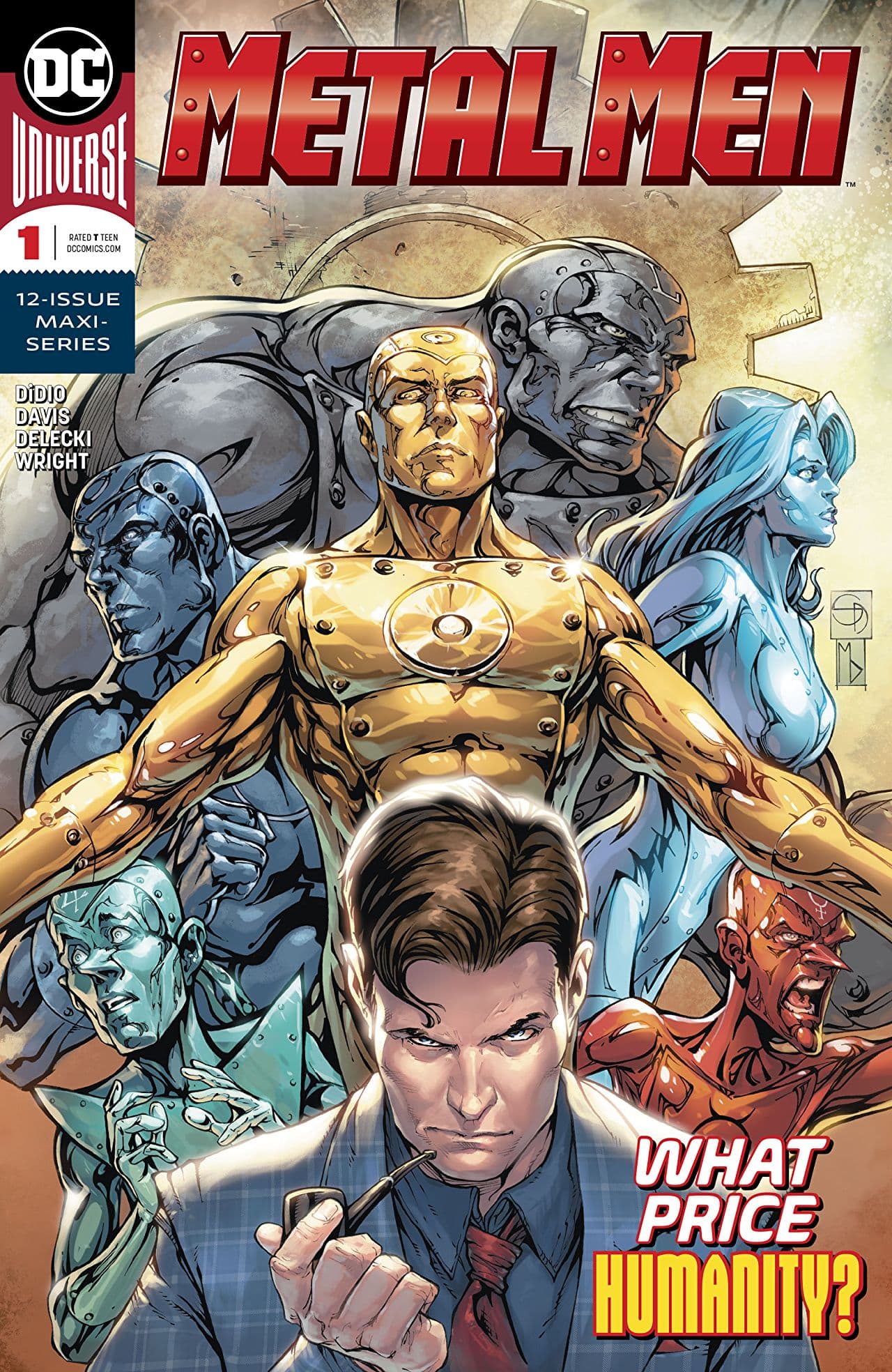 Metal Men cover — © DC Comics