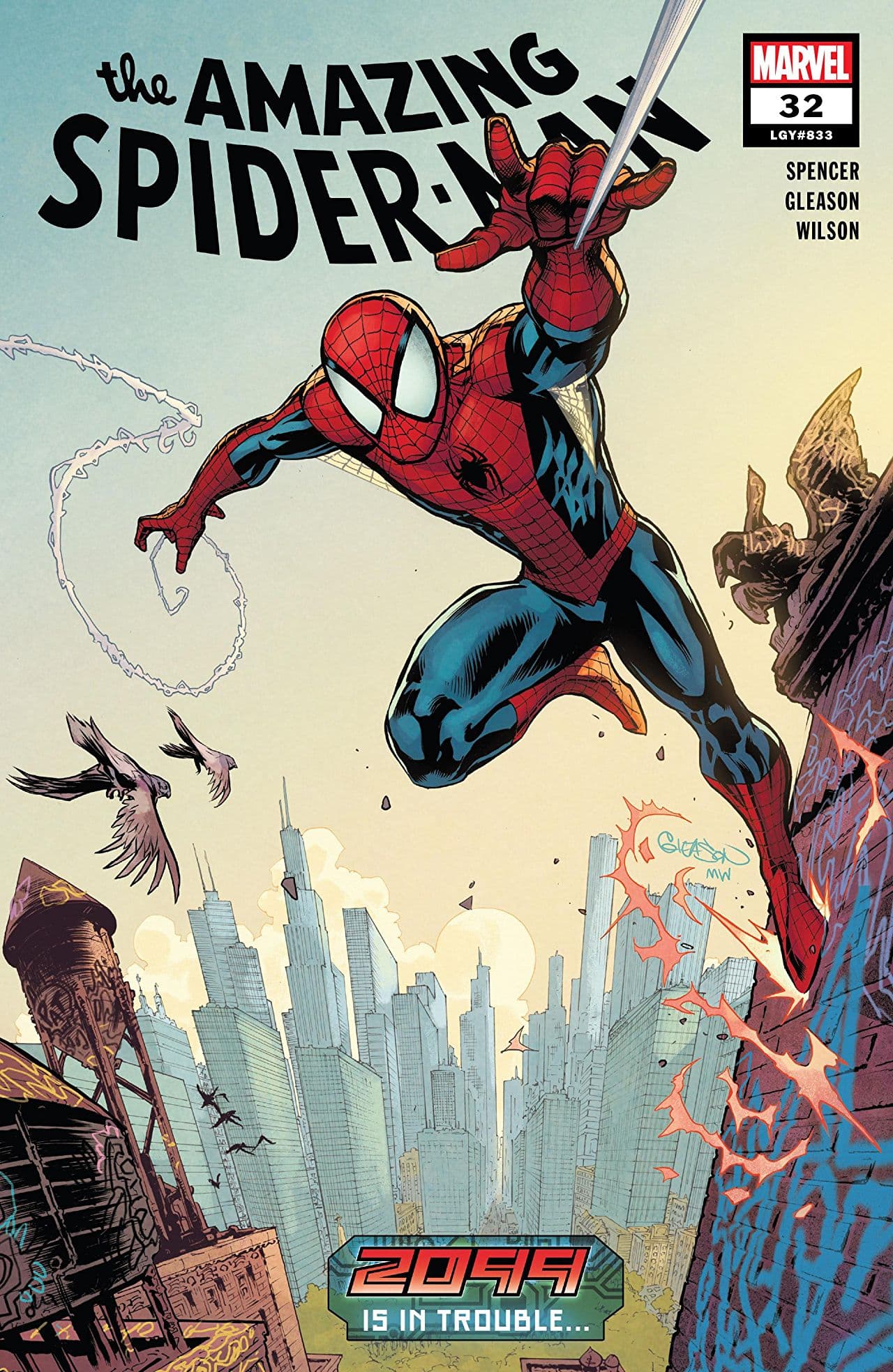 The Amazing Spider-Man #32 cover
