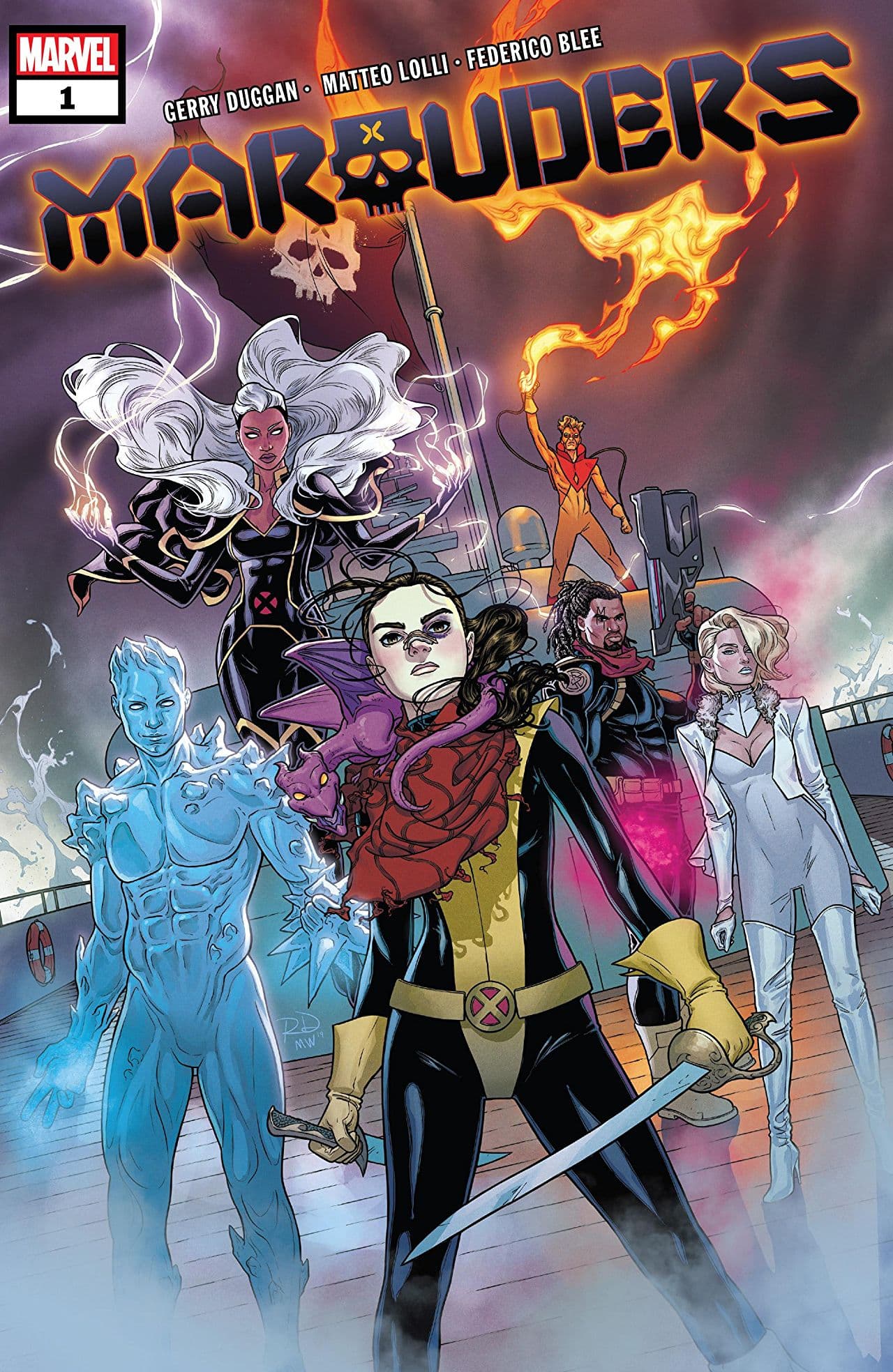 Marauders #1 cover