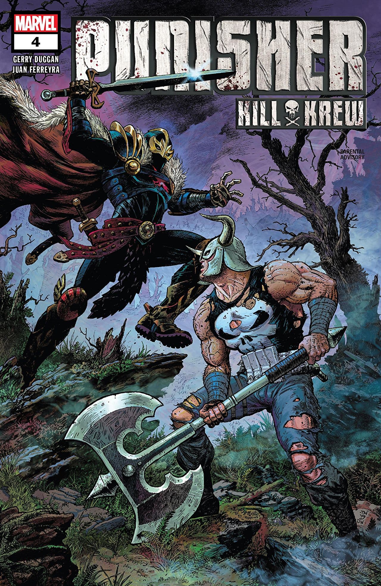 Punisher Kill Krew #4 cover
