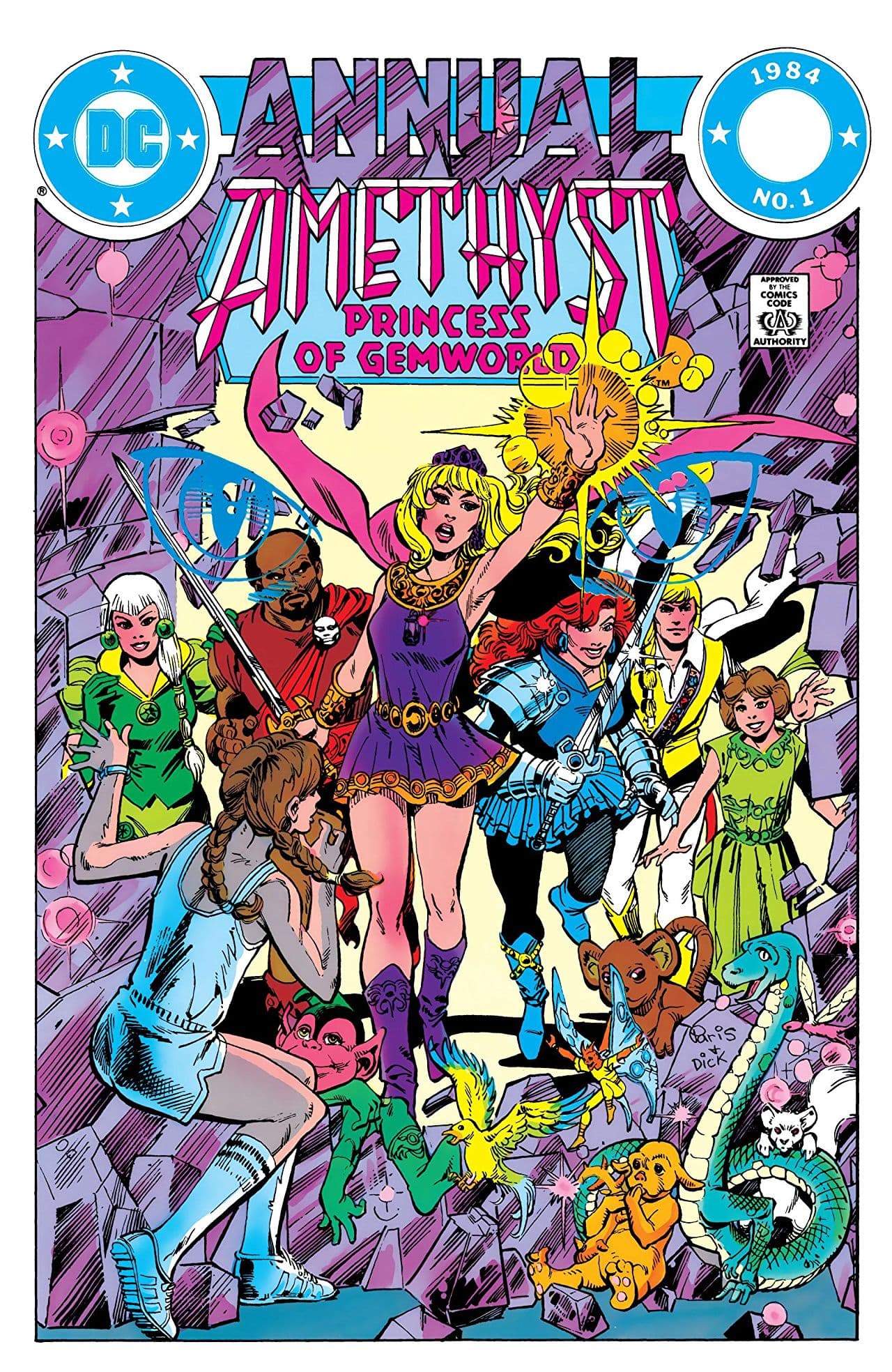 Amethyst Annual cover — © DC Comics