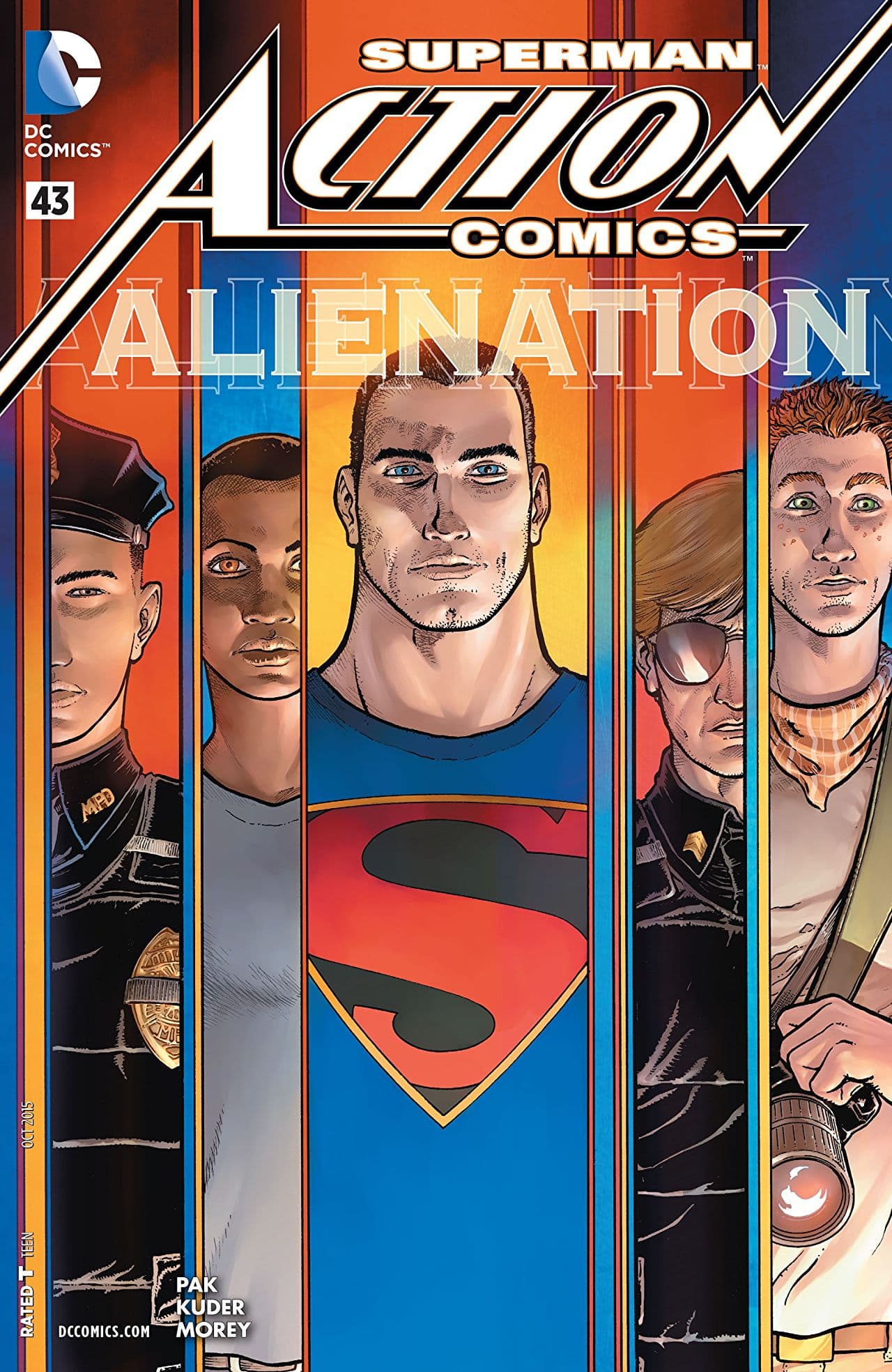 Action Comics #43 cover