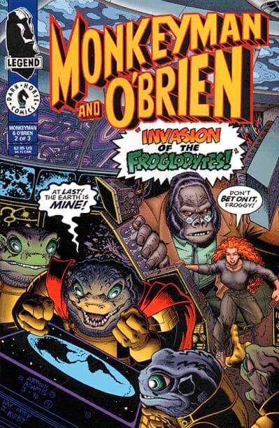 Monkeyman & O'Brien #2 cover