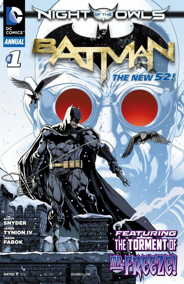 Batman Annual #1 cover