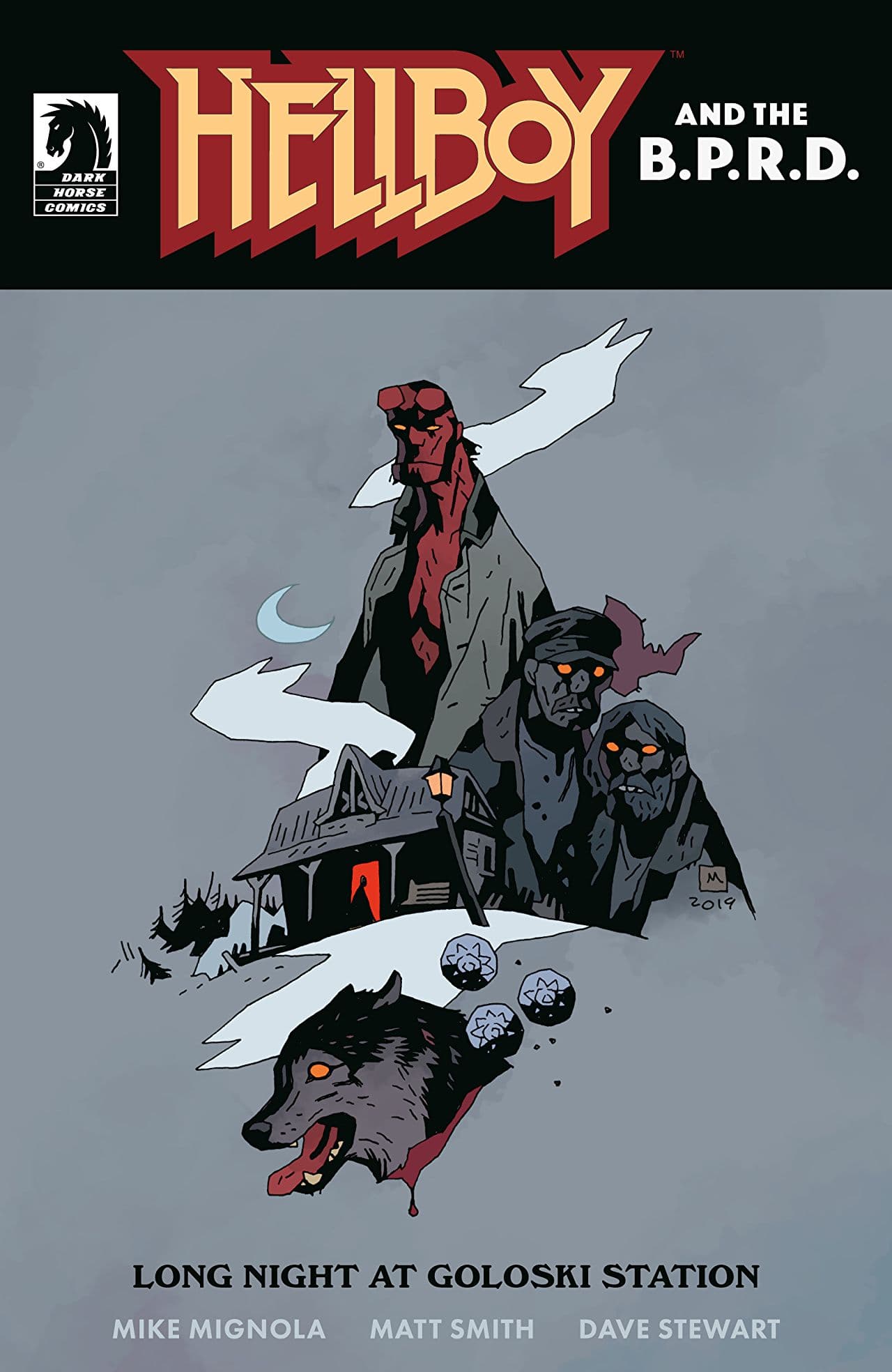 Hellboy and the B.P.R.D.: Long Night at Goloski Station #1 cover