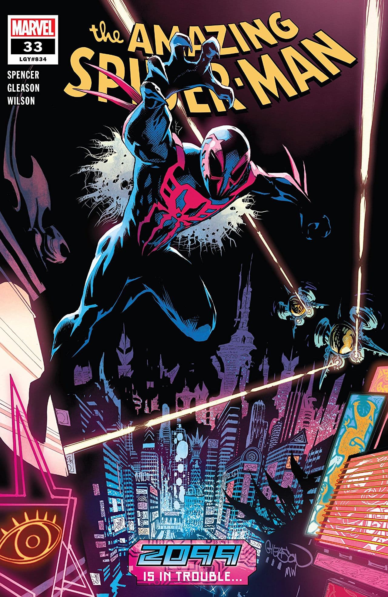 The Amazing Spider-Man #33 cover