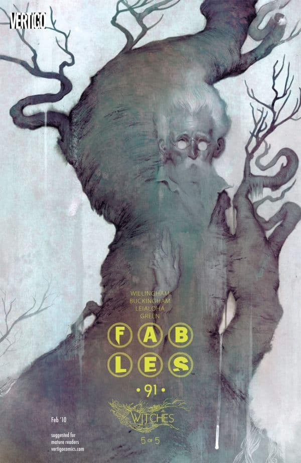 Fables #91 cover