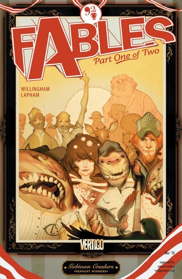 Fables #92 cover