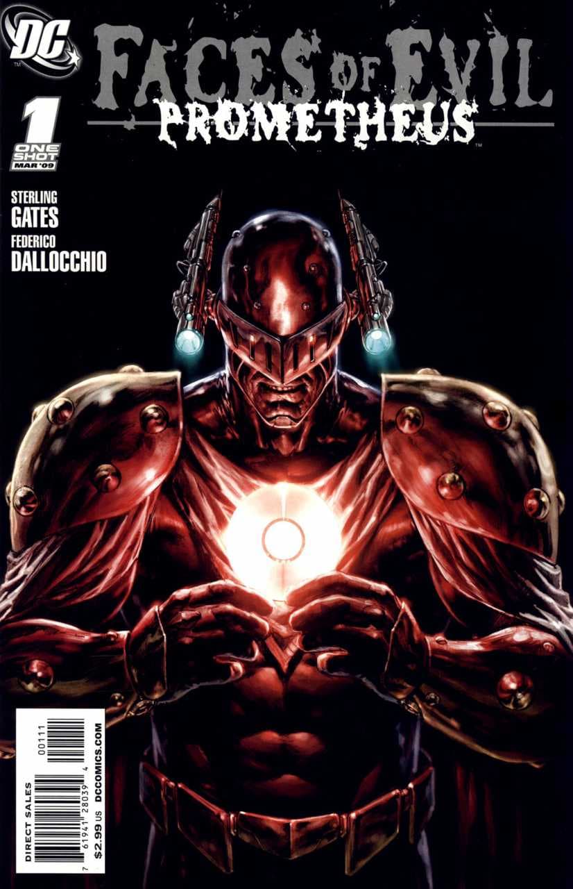 Faces of Evil: Prometheus #1 cover