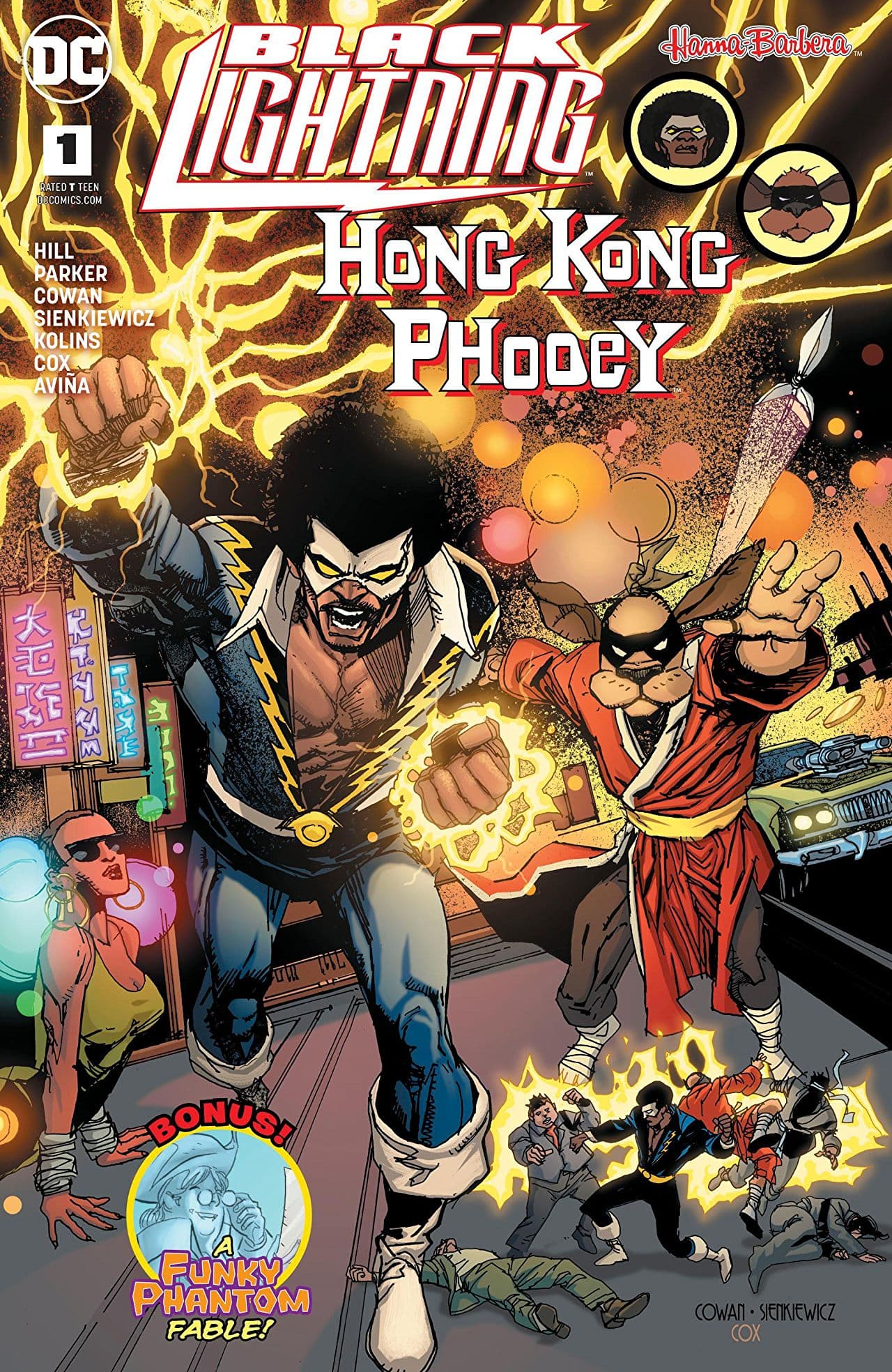 Black Lightning/Hong Kong PHOOEY Special #1 cover