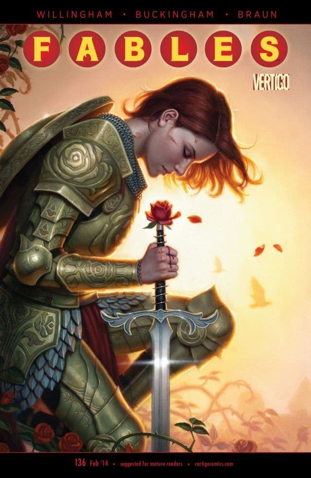 Fables #136 cover