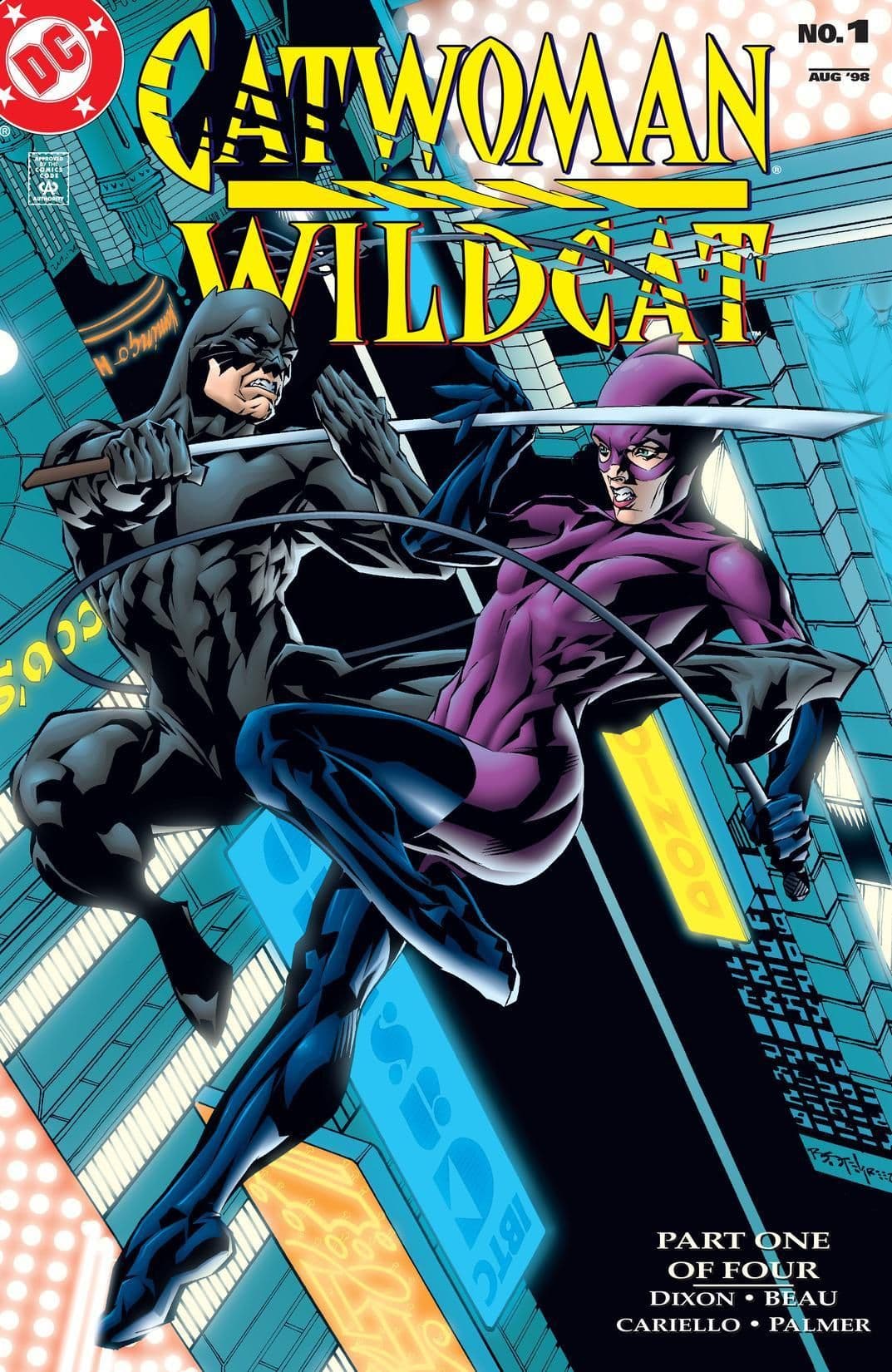 Catwoman/Wildcat #1 cover