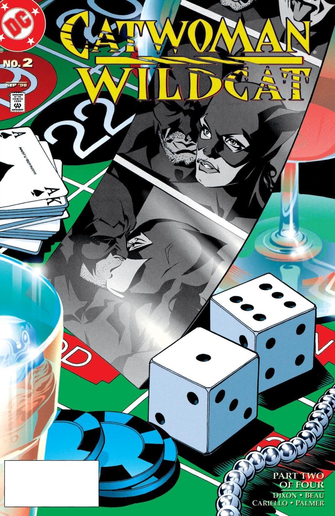 Catwoman/Wildcat #2 cover