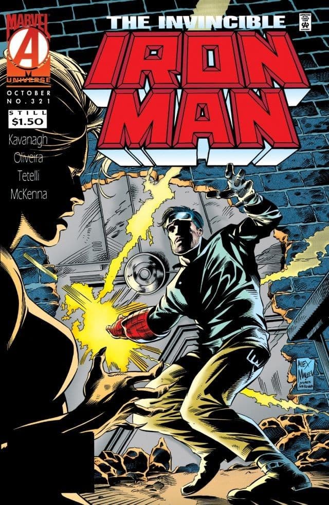 Iron Man #321 cover
