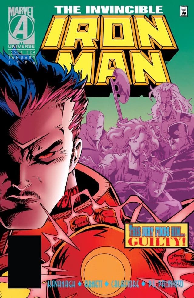Iron Man #324 cover