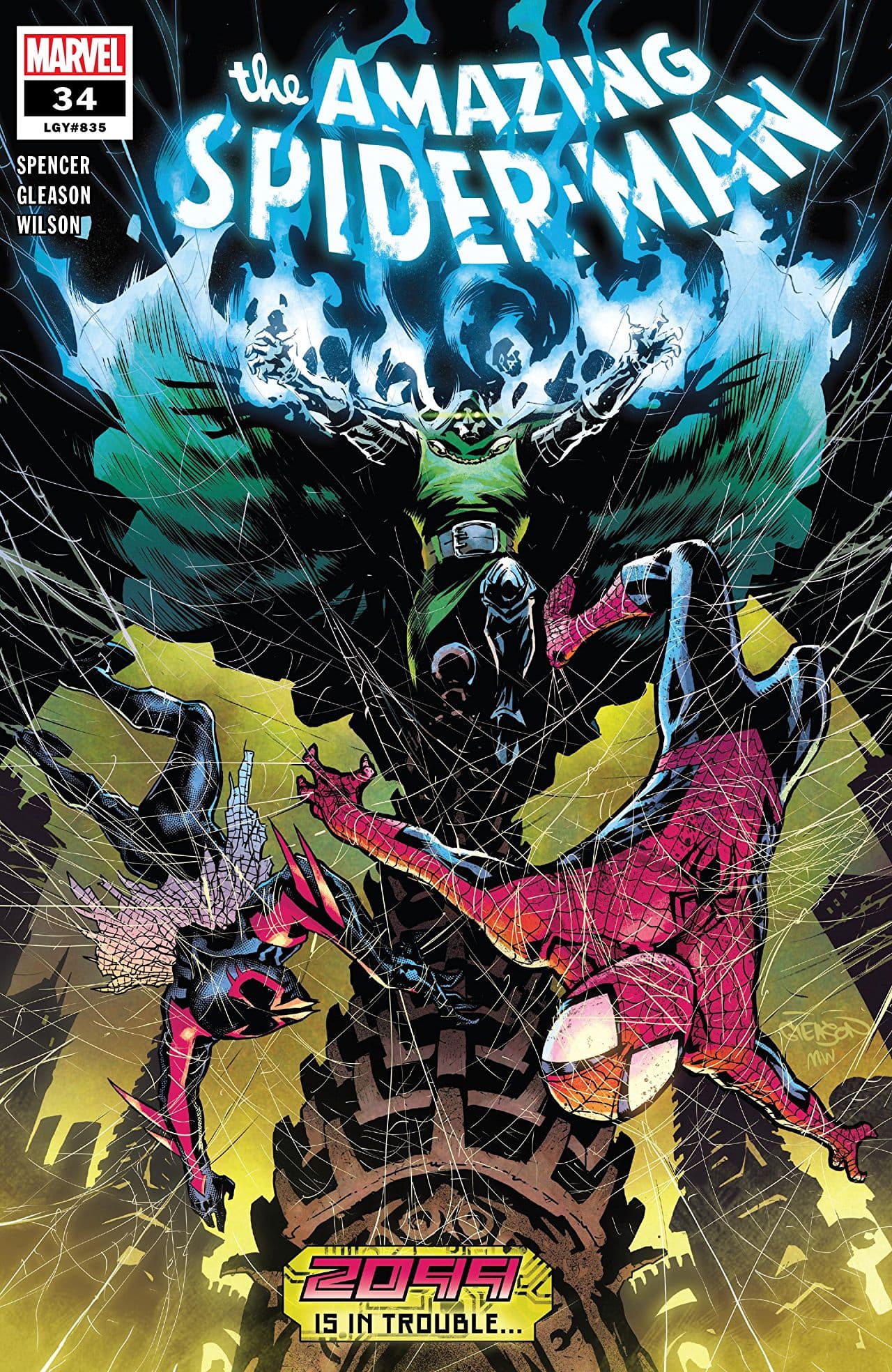 The Amazing Spider-Man #34 cover
