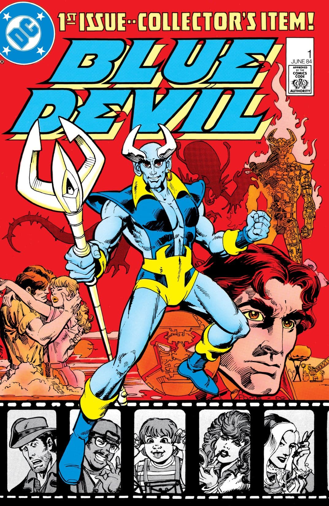 Blue Devil cover — © DC Comics