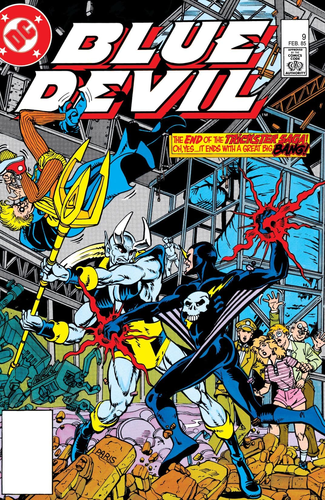 Blue Devil #9