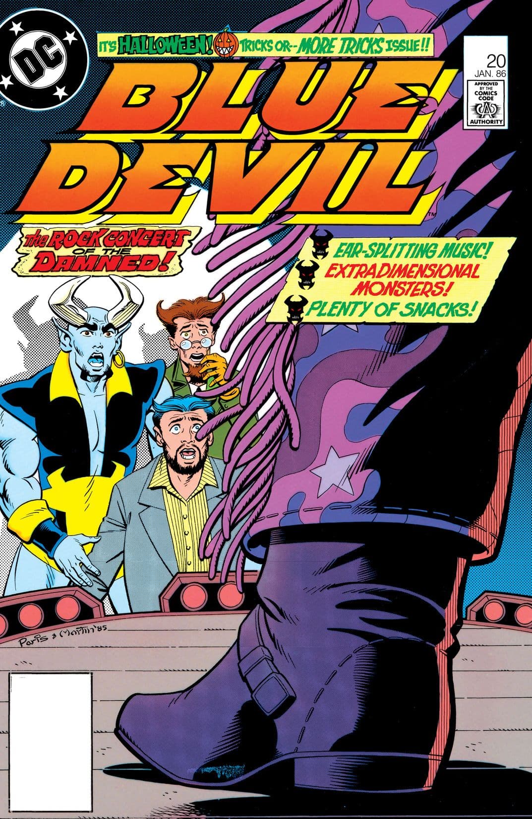 Blue Devil #20 cover