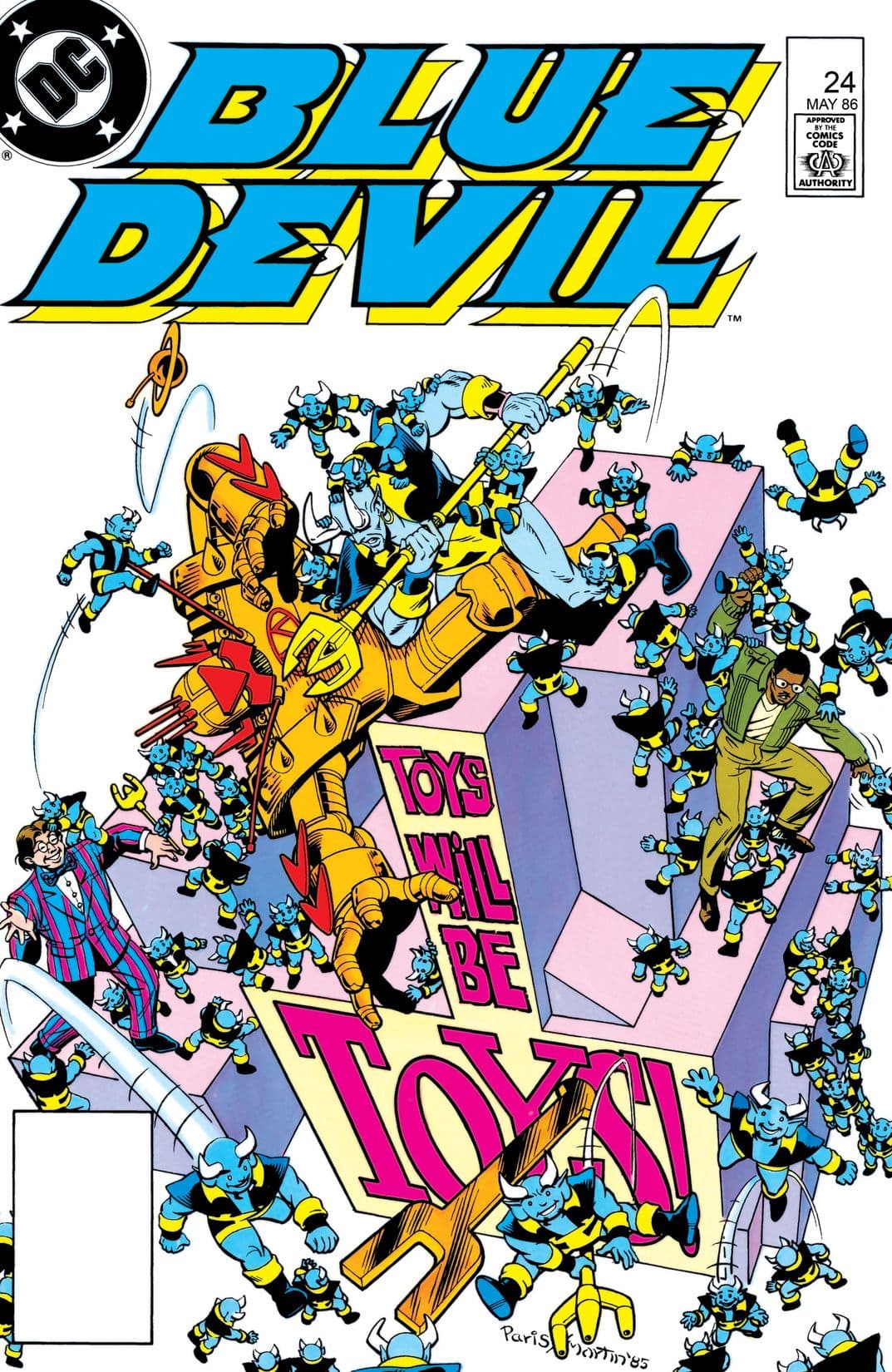 Blue Devil #24 cover