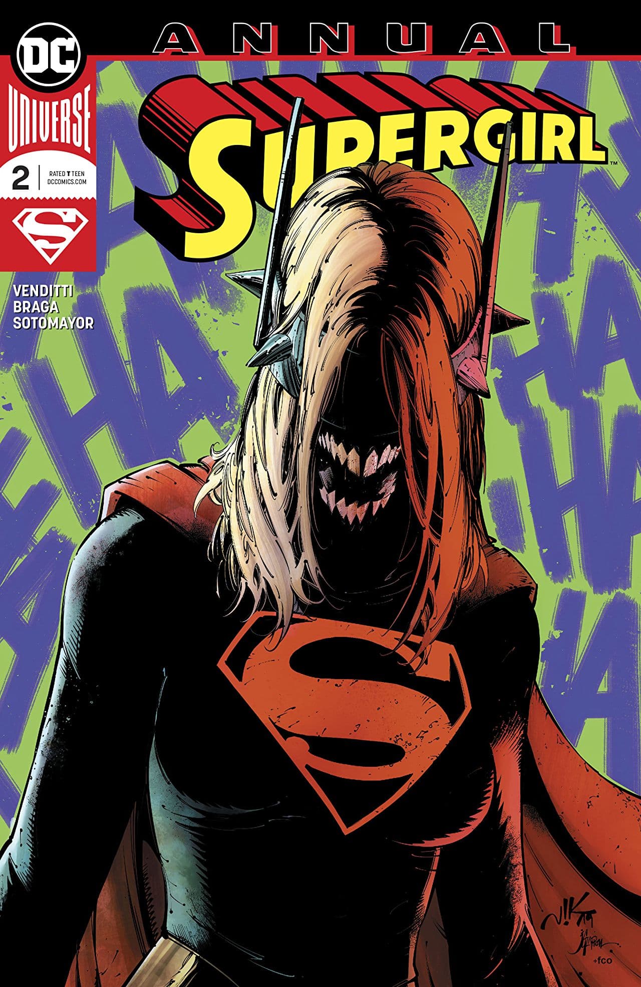 Supergirl Annual #2 cover