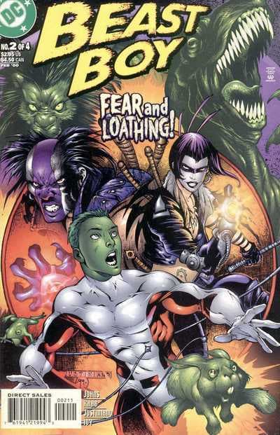 Beast Boy #2 cover