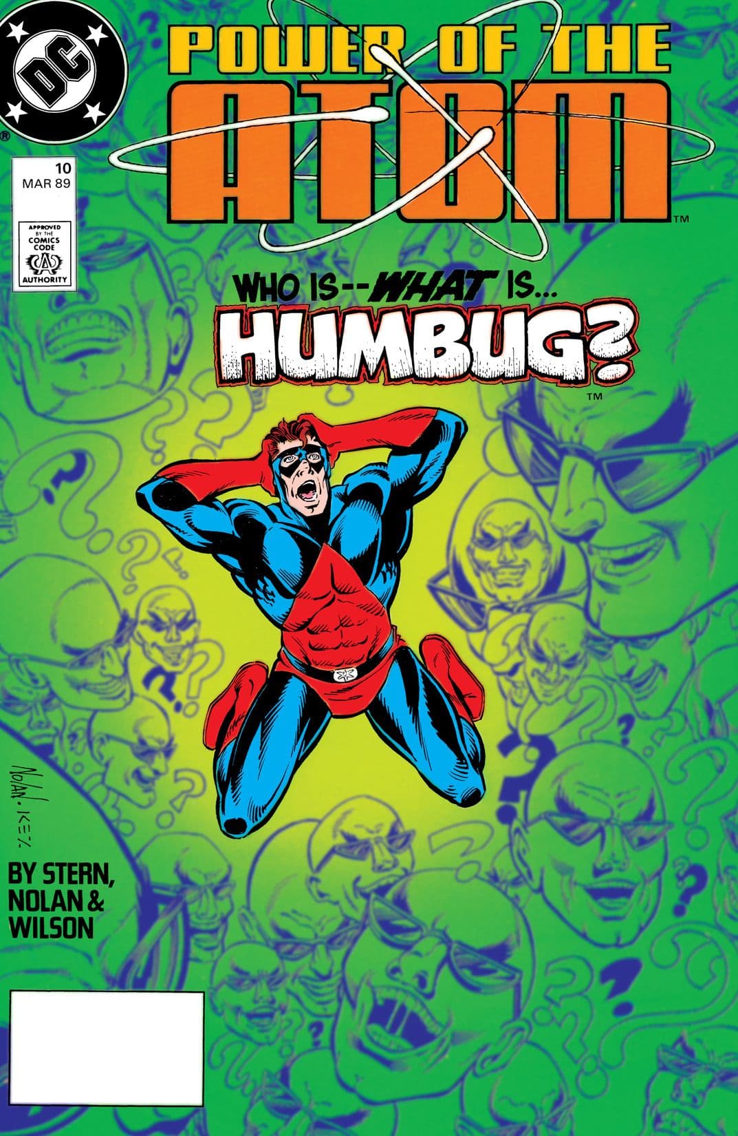 Power of the Atom #10 cover