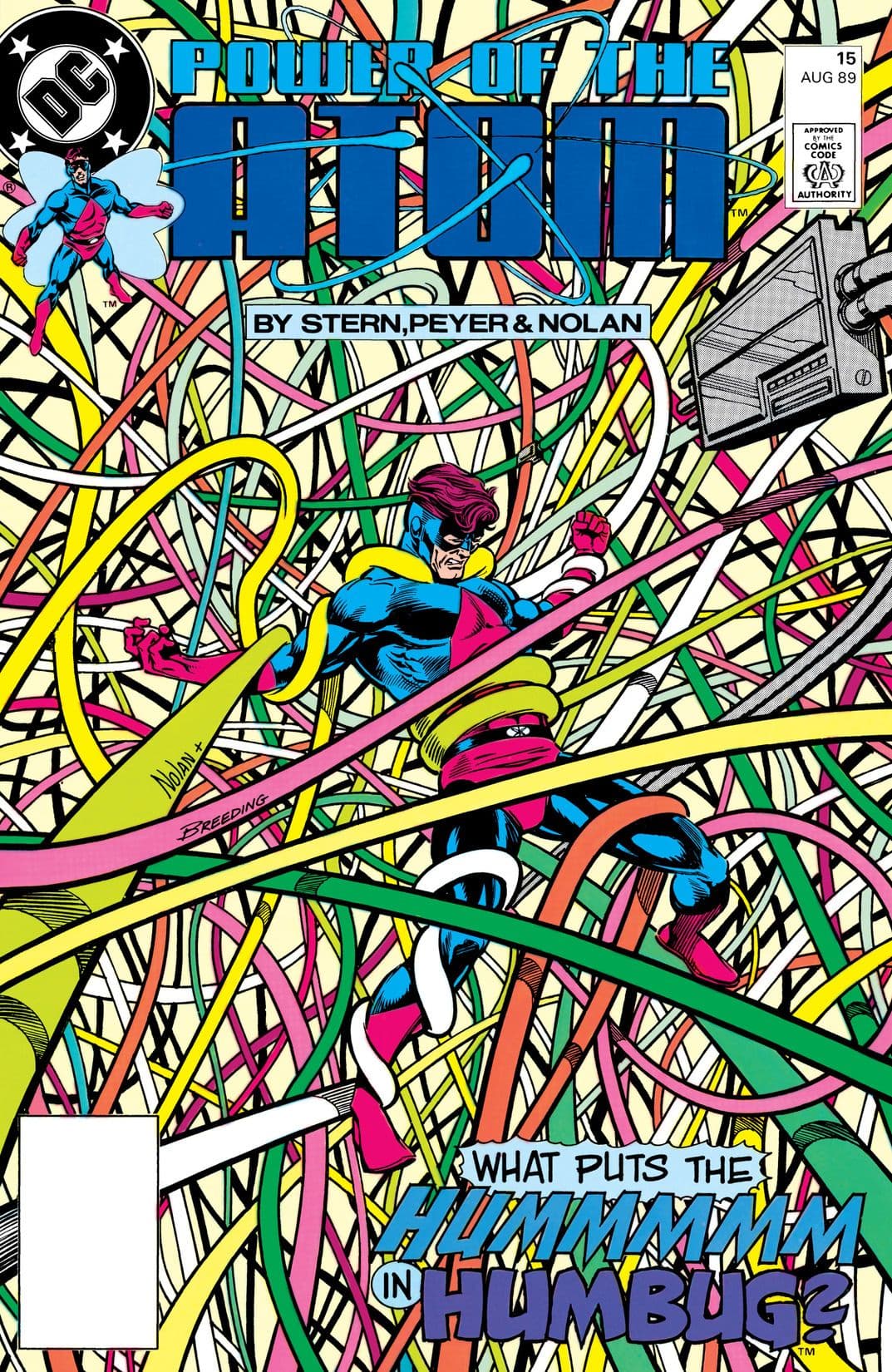Power of the Atom #15 cover