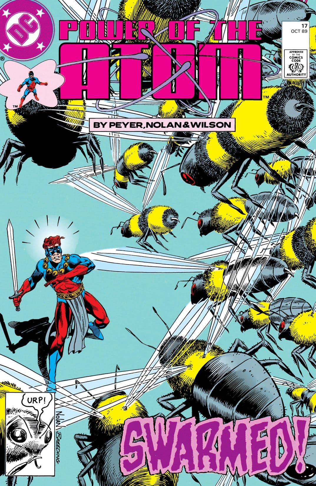 Power of the Atom #17 cover