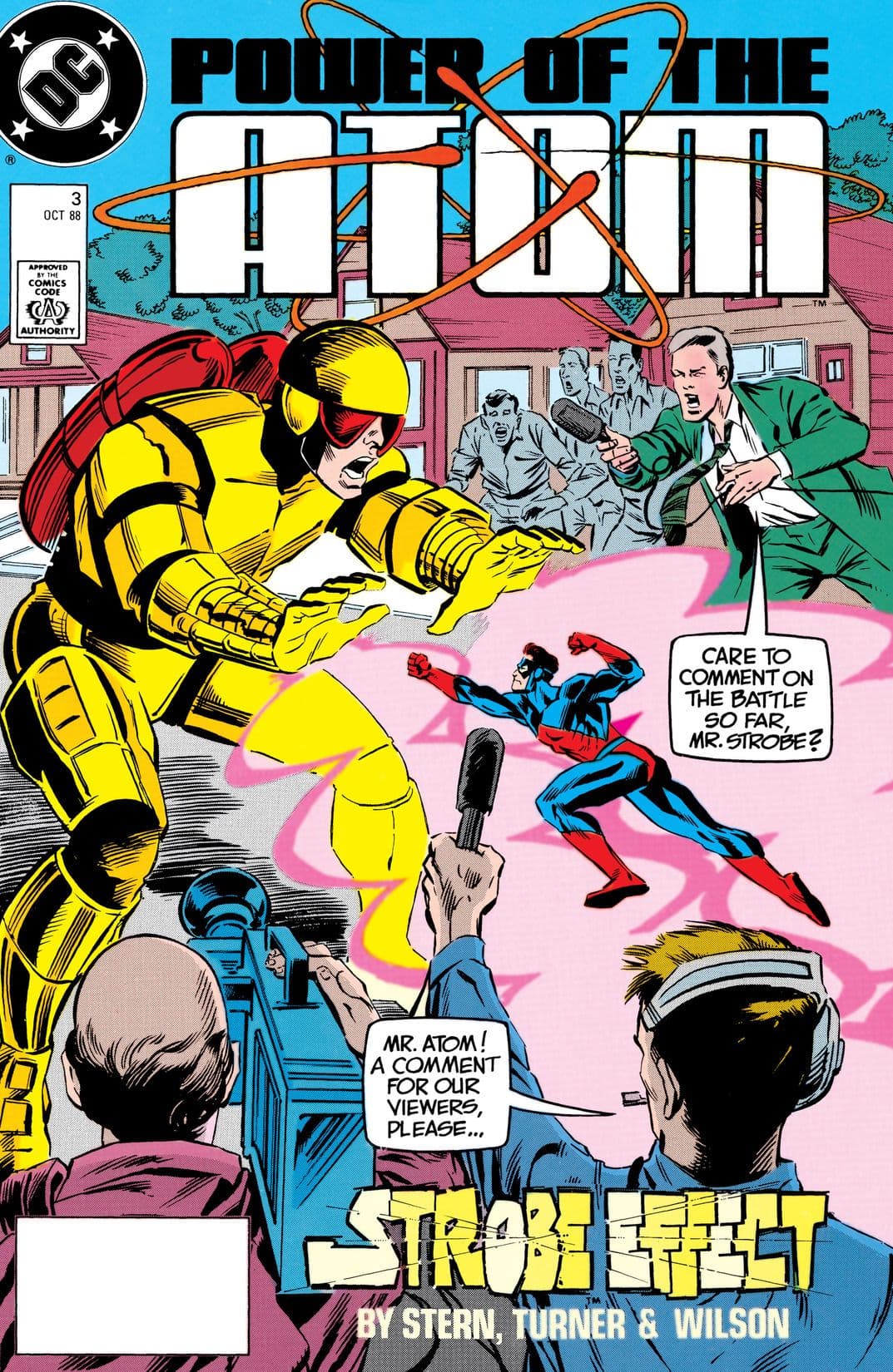 Power of the Atom #3 cover