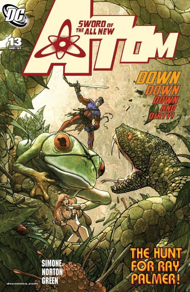 The All New Atom #13 cover