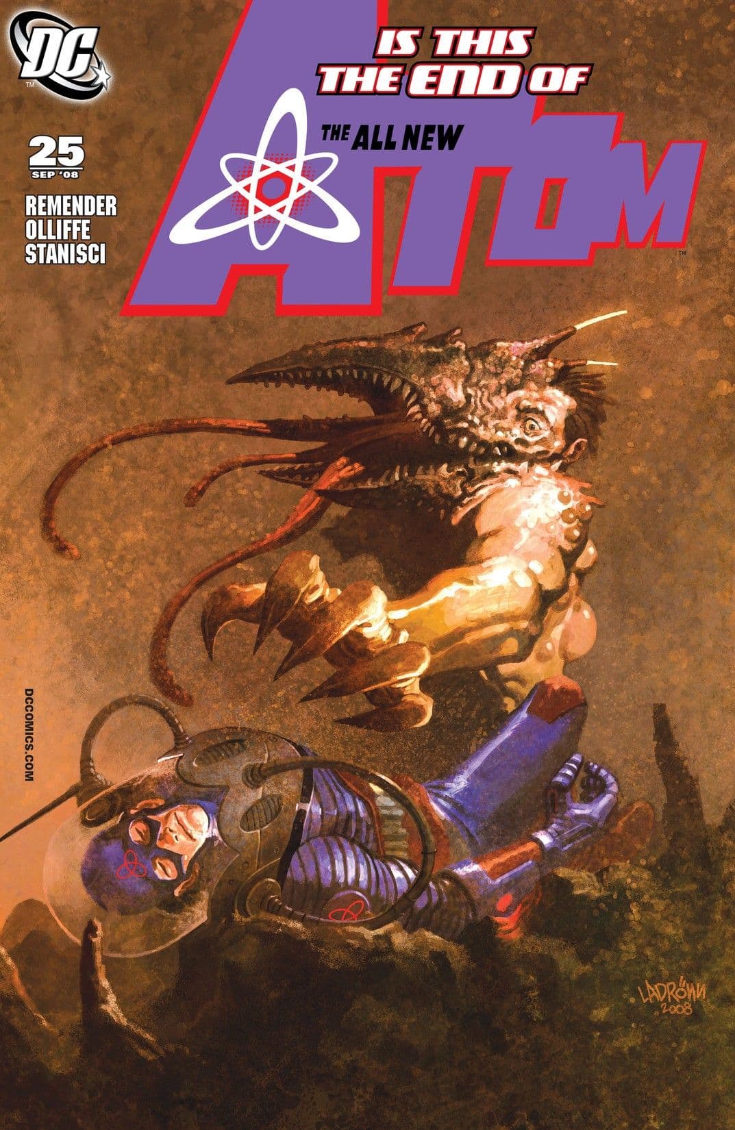 The All New Atom #25 cover